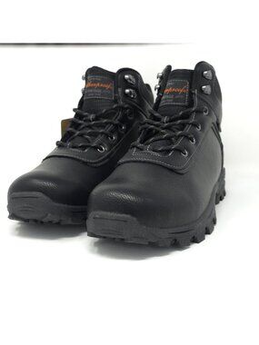 New Weatherproof Vintage Jace Black Combat Hiking Boots Men’s 10M